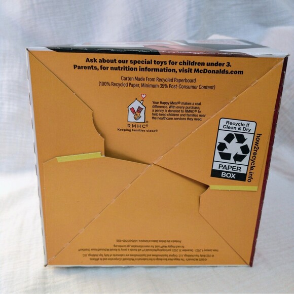 2023 Squishmallow McDonalds Happy Meal Box EMPTY BOX ONLY - Picture 6 of 8